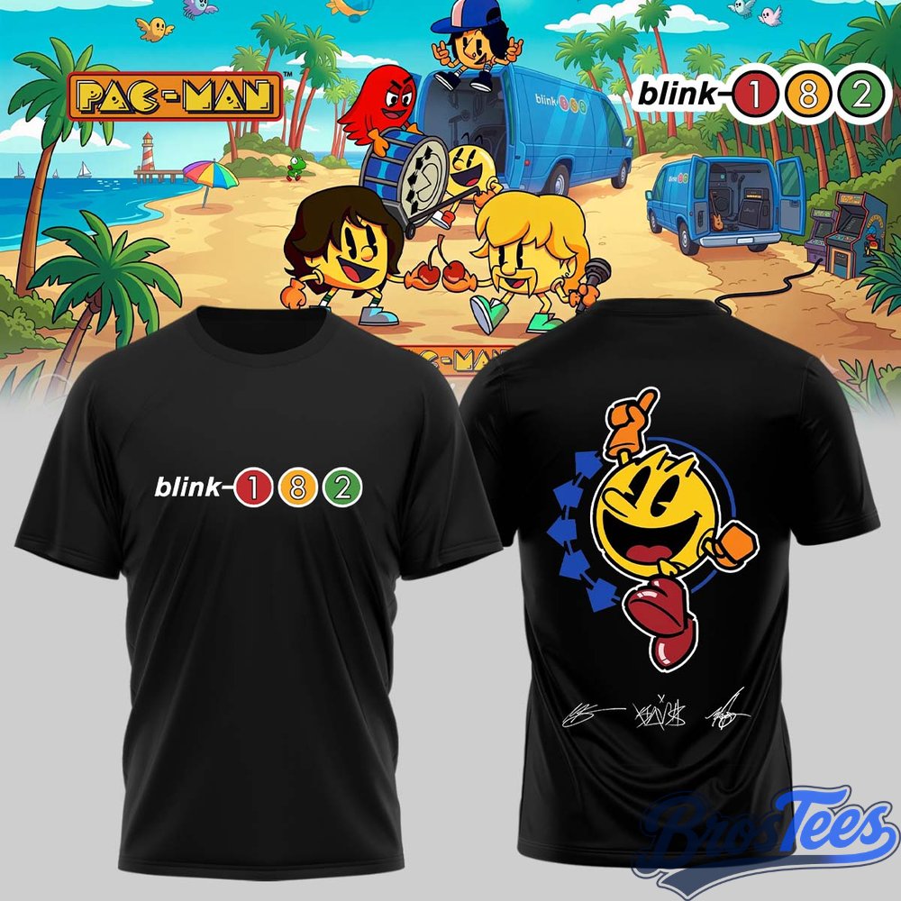 Blink-182 x PAC-MAN Special T-Shirt