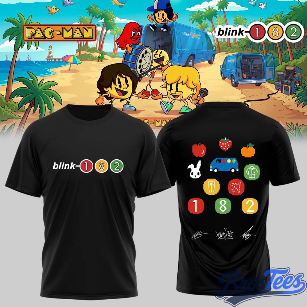 Blink-182 x PAC-MAN Special T-Shirt