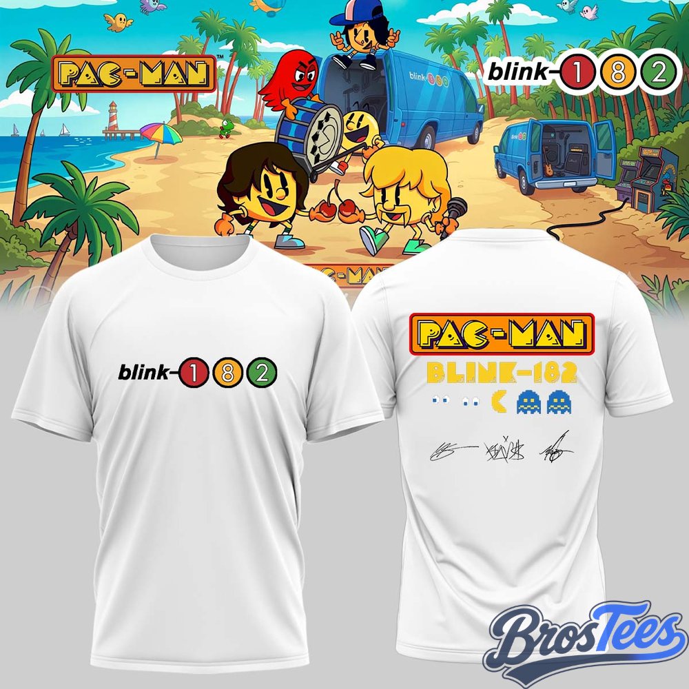 Blink-182 x PAC-MAN Special T-Shirt