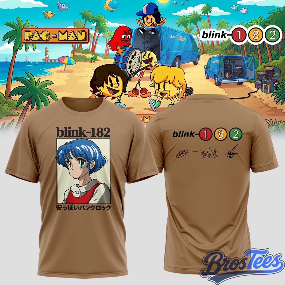 Blink-182 x PAC-MAN Special T-Shirt