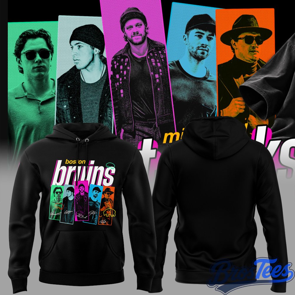 Boston Bruins Themed Boy Band Hoodie