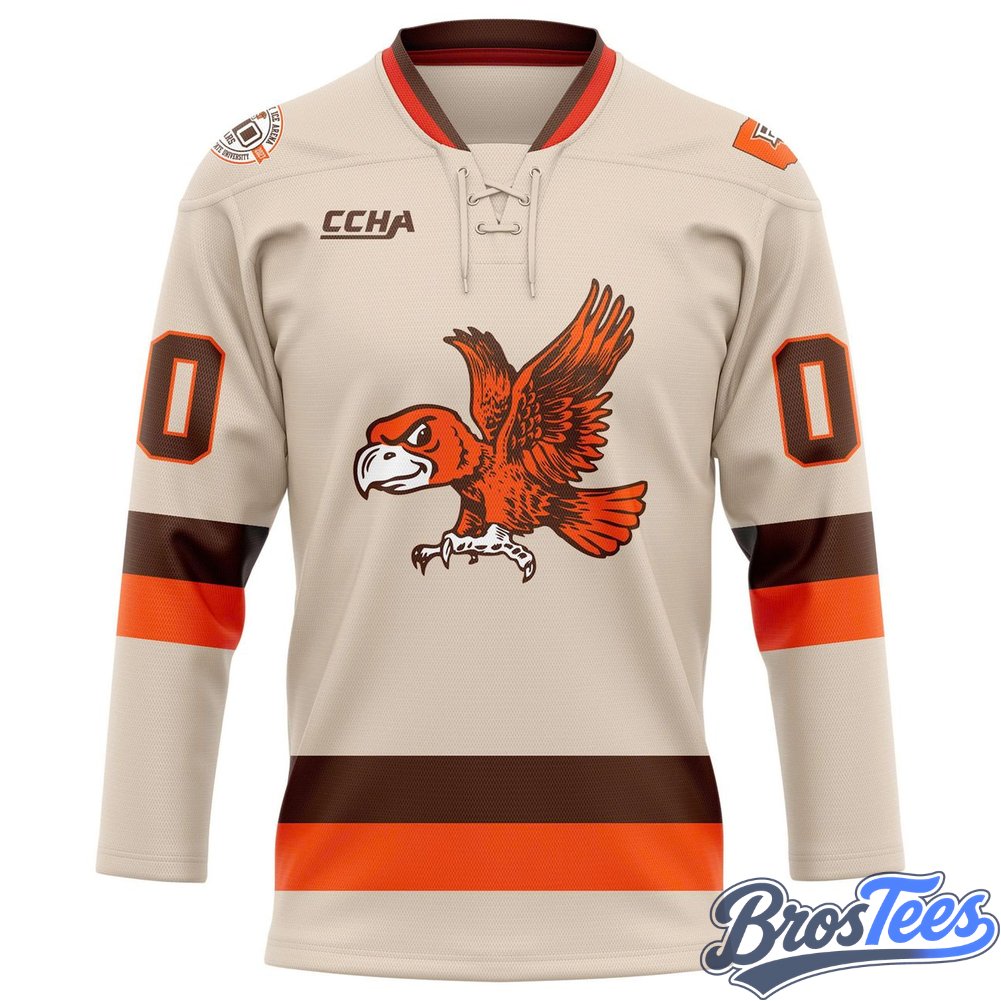 Bowling Green Falcons 2026 Custom Hockey Jersey