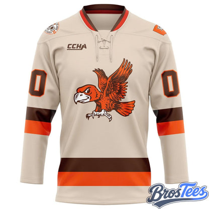 Bowling Green Falcons 2026 Custom Hockey Jersey