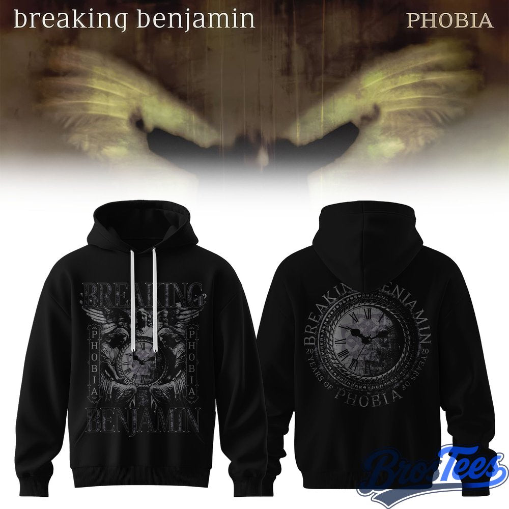 Breaking Benjamin Twenty Years of Phobia Hoodie
