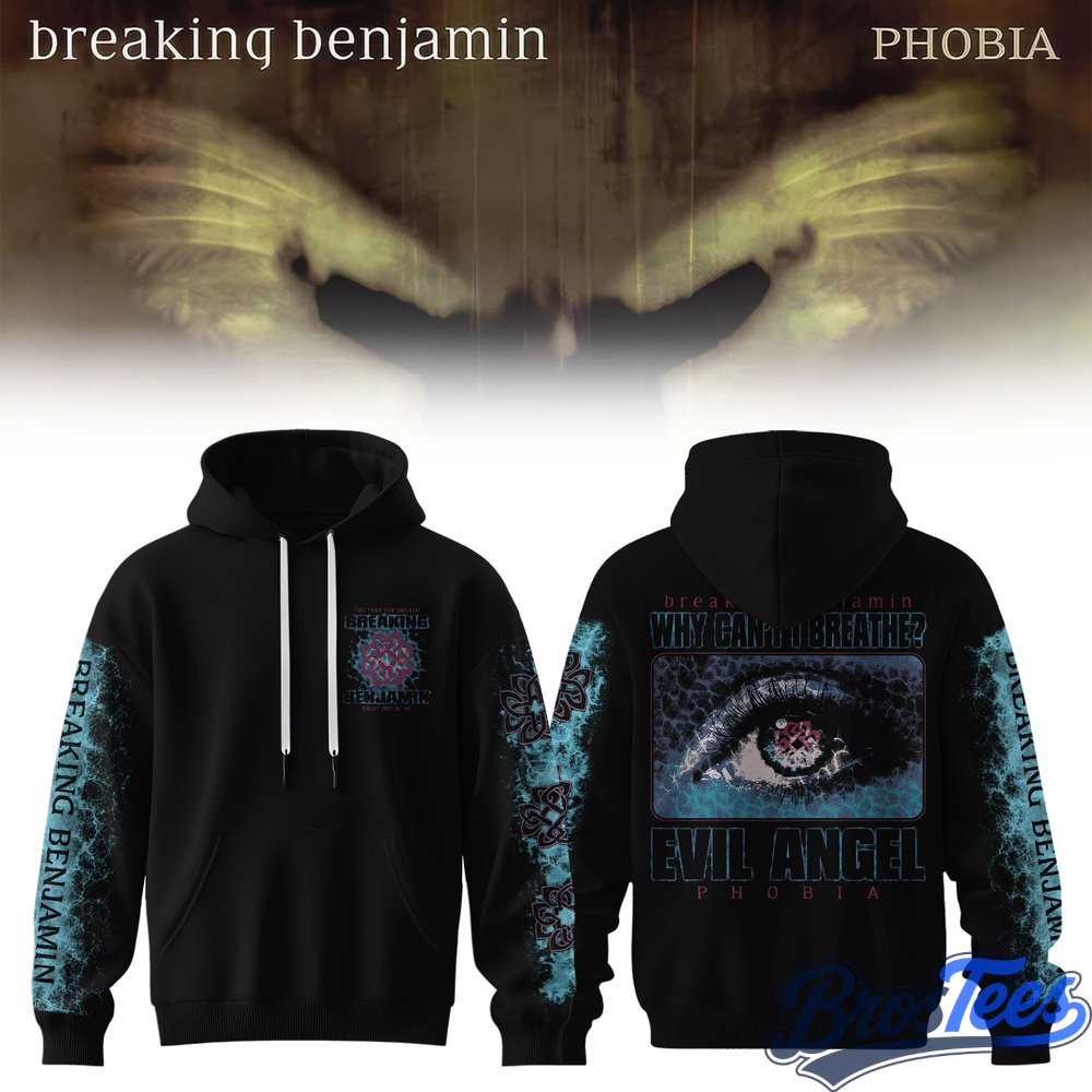 Breaking Benjamin Twenty Years of Phobia Hoodie