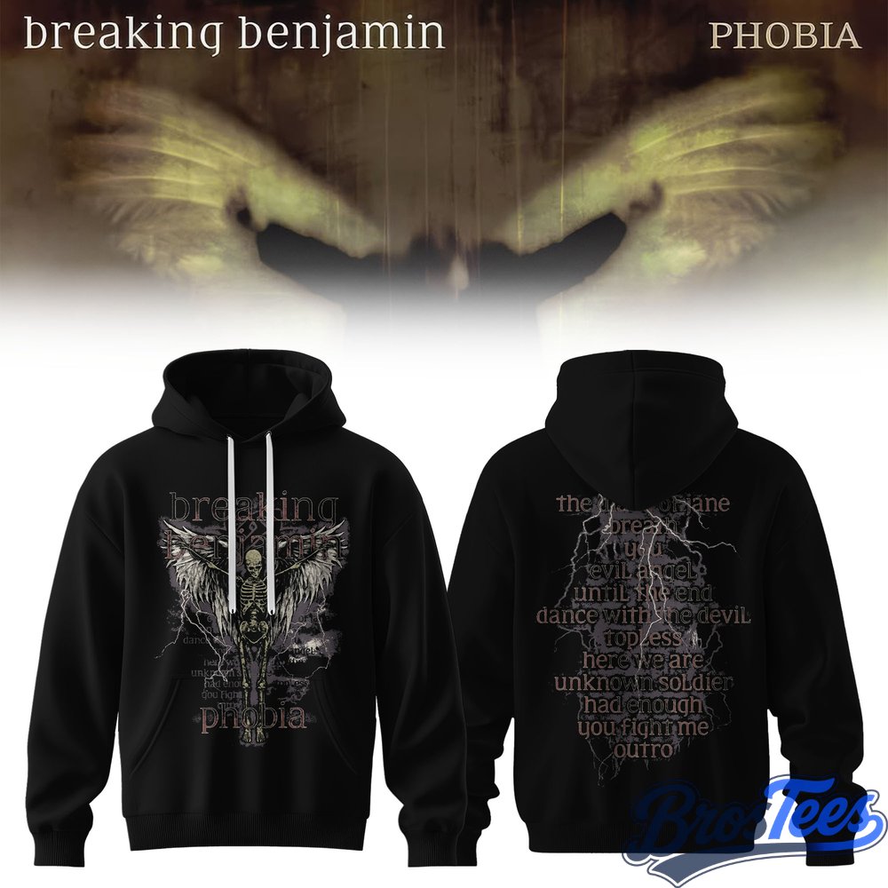 Breaking Benjamin Twenty Years of Phobia Hoodie