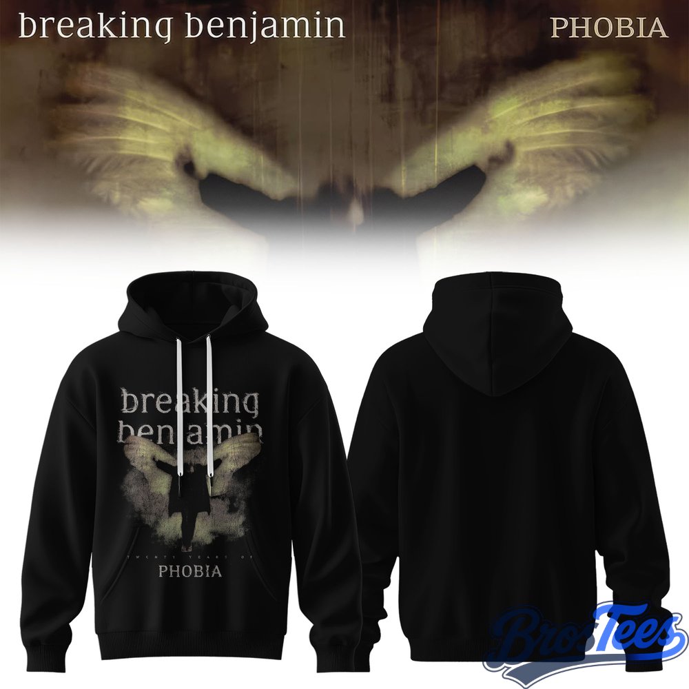 Breaking Benjamin Twenty Years of Phobia Hoodie