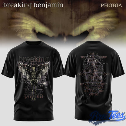 Breaking Benjamin Twenty Years of Phobia T-Shirt