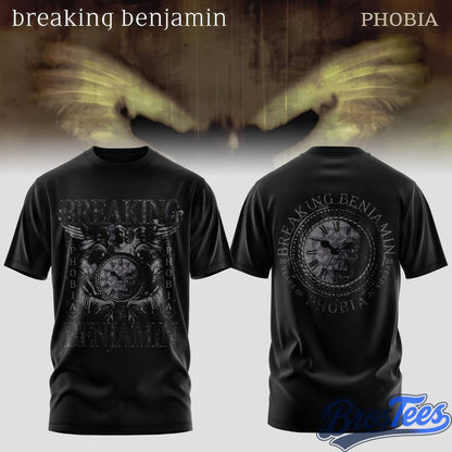 Breaking Benjamin Twenty Years of Phobia T-Shirt