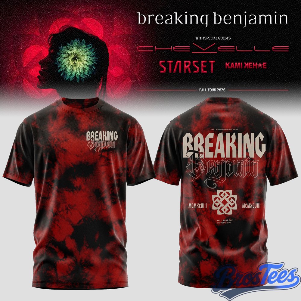 Breaking Benjamin Twenty Years of Phobia T-Shirt