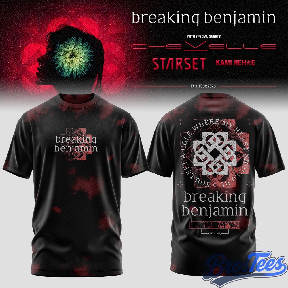 Breaking Benjamin Twenty Years of Phobia T-Shirt