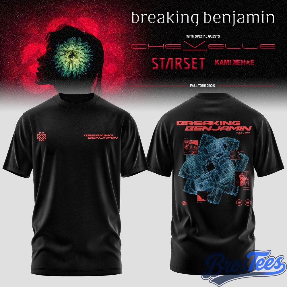 Breaking Benjamin Twenty Years of Phobia T-Shirt