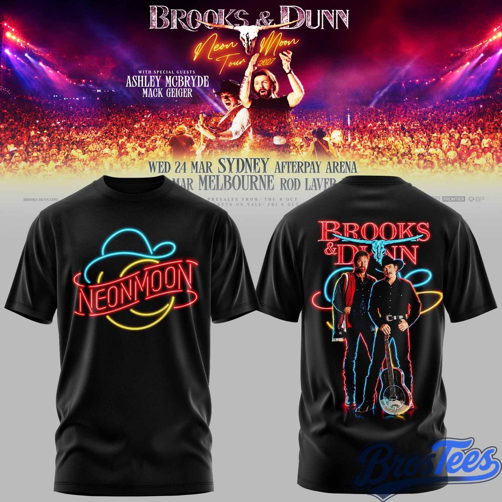 Brooks & Dunn - Neon Moon Tour 2027 T-Shirt