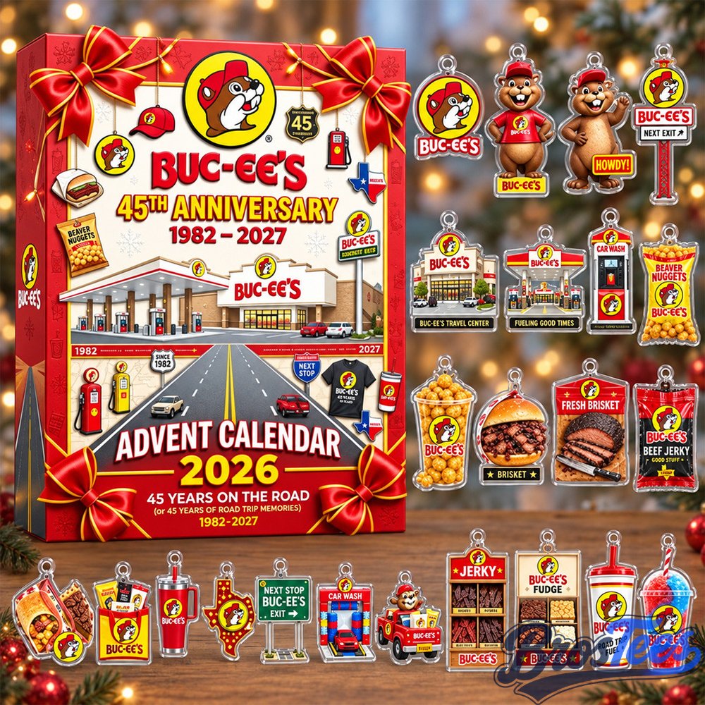 Buc-ee’s 45th Anniversary Christmas Countdown Advent Calendar