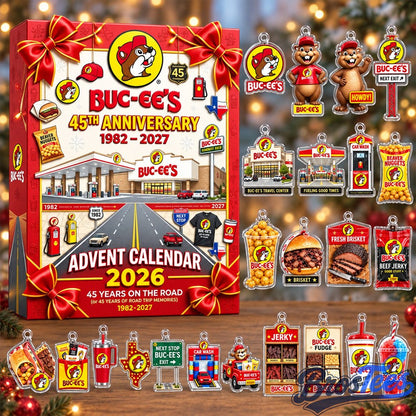 Buc-ee’s 45th Anniversary Christmas Countdown Advent Calendar