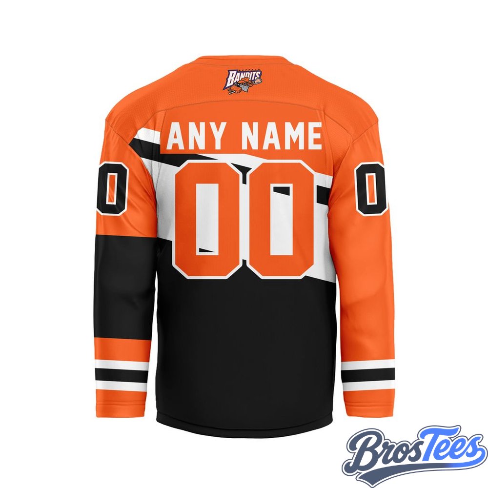 Buffalo Bandits Black Custom Hockey Jersey