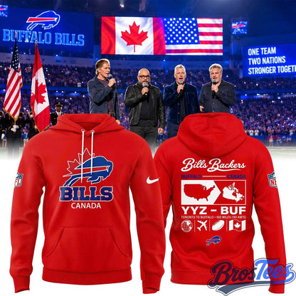Buffalo Bills Canada Bills Backers Hoodie