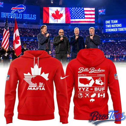 Buffalo Bills Canada Bills Backers Hoodie