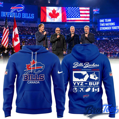 Buffalo Bills Canada Bills Backers Hoodie