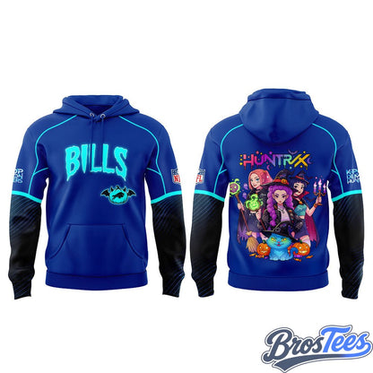 Buffalo Bills K-Pop Demon Hunters x Halloween Hoodie