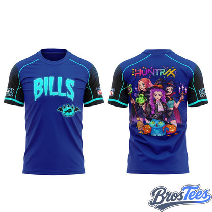 Buffalo Bills K-Pop Demon Hunters x Halloween Shirt