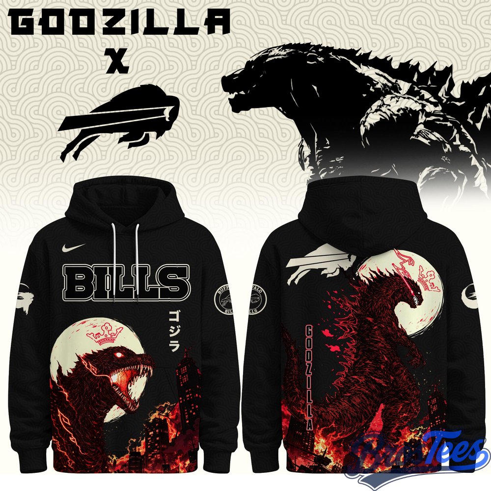 Buffalo Bills Special Godzilla Minus Zero Special Hoodie