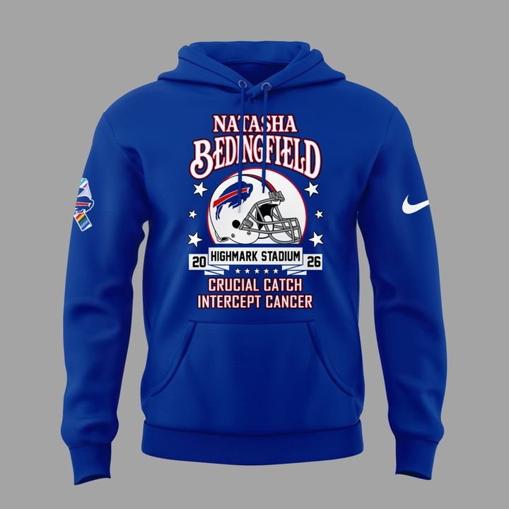 Buffalo Bills x Natasha Bedingfield Highmark Stadium Hoodie - Crucial Catch Intercept Cancer