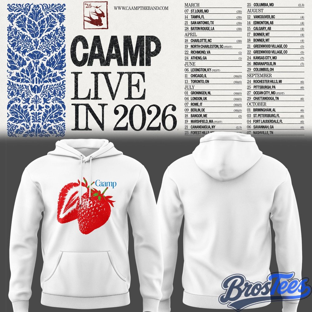 Caamp Live in 2026 Hoodie
