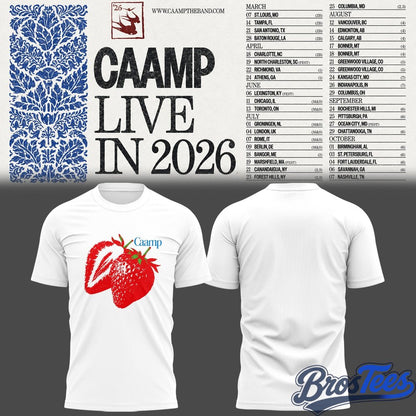 Caamp Live in 2026 Special T-Shirt 2D