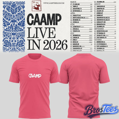Caamp Live in 2026 Special T-Shirt 2D