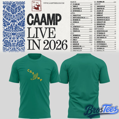 Caamp Live in 2026 Special T-Shirt 2D