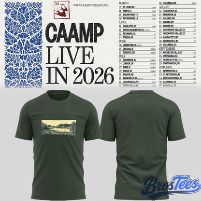 Caamp Live in 2026 Special T-Shirt 2D