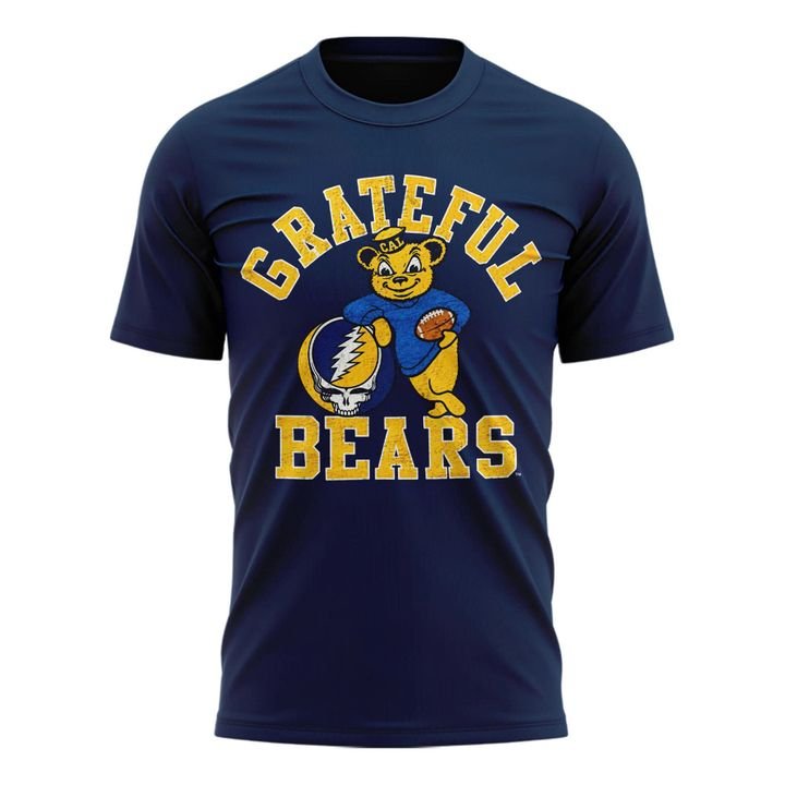 California Golden Bears 2026 Grateful Dead Game T-Shirt