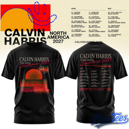 Calvin Harris North America Tour 2027 T-Shirt