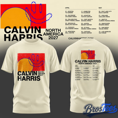 Calvin Harris North America Tour 2027 T-Shirt