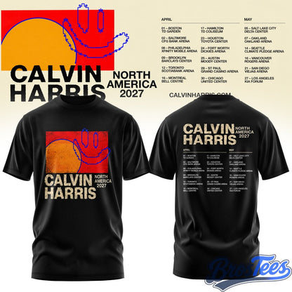Calvin Harris North America Tour 2027 T-Shirt