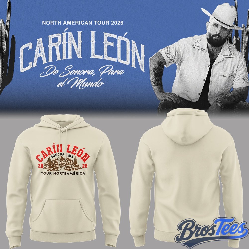 Carin Leon North American Tour 2026 Hoodie