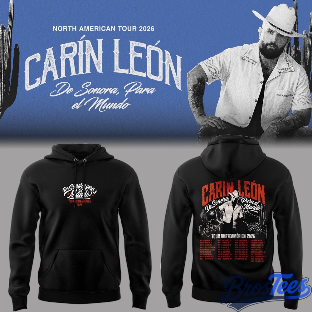 Carin Leon North American Tour 2026 Hoodie