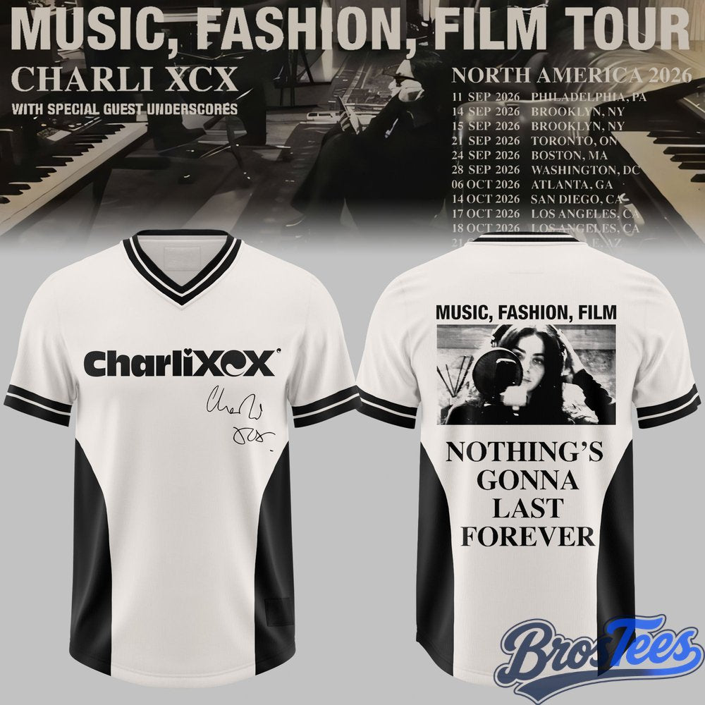Charli XCX Music Fashion Film Special Edition Football Jersey