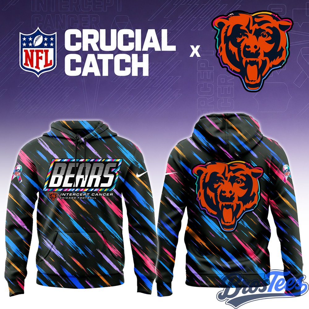 Chicago Bears 2026 Crucial Catch Limited Hoodie