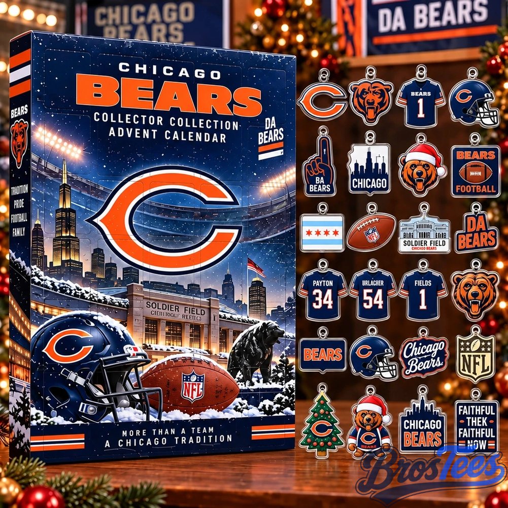 Chicago Bears C Christmas Advent Calendar More Than A Team