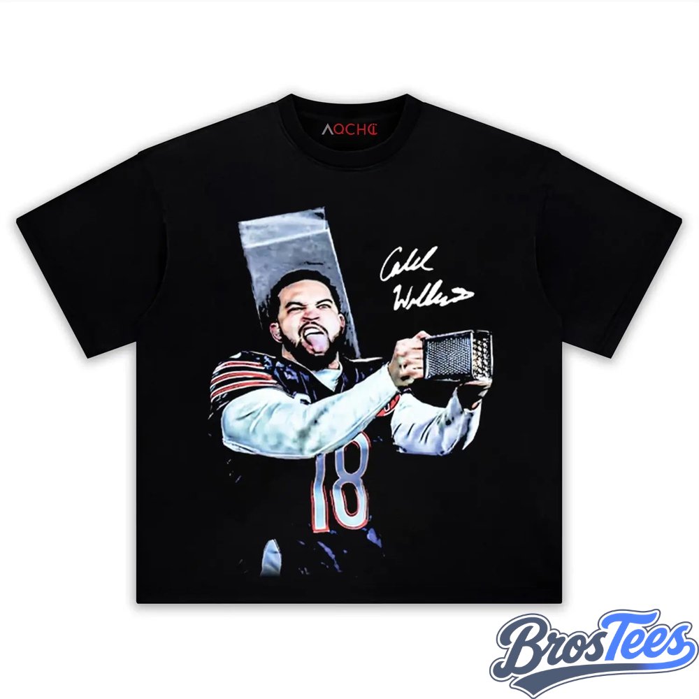 Chicago Bears Caleb Williams Cheese Grater Rivalry Tee