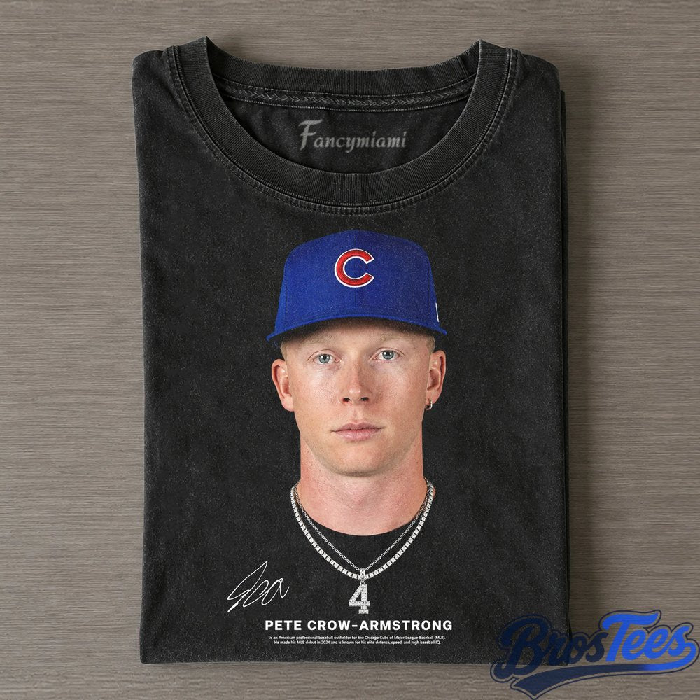 Chicago Cubs Pete Crow-Armstrong Portrait Tee
