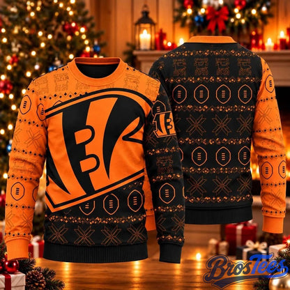 Cincinnati Bengals 2026 Ugly Christmas Sweater