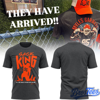 Cleveland Browns Myles Garrett Sack King Tee