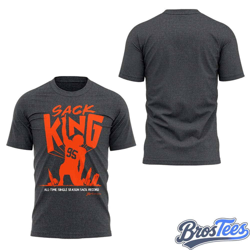 Cleveland Browns Myles Garrett Sack King Tee