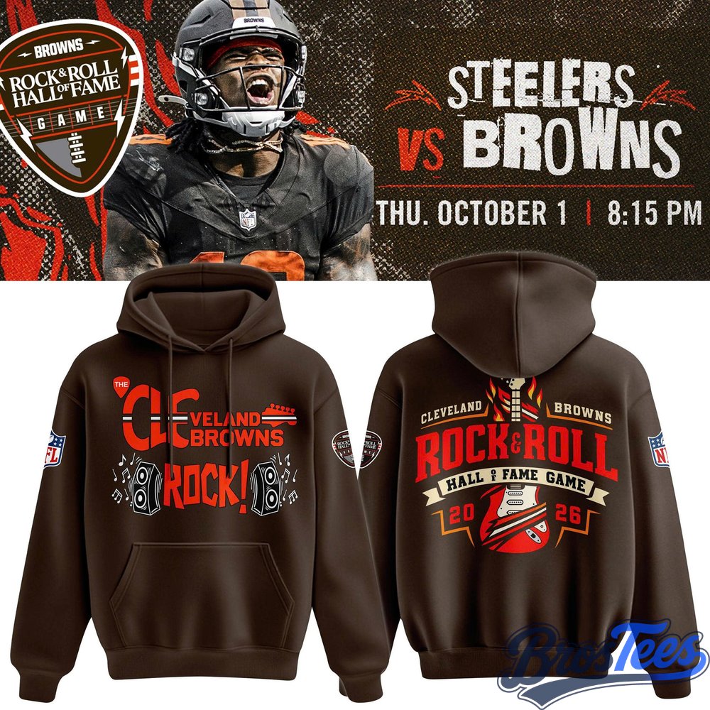 Cleveland Browns Rock and Roll Hall of Fame Game Hoodie