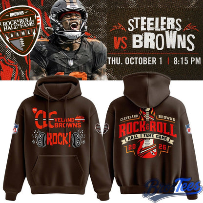 Cleveland Browns Rock and Roll Hall of Fame Game Hoodie