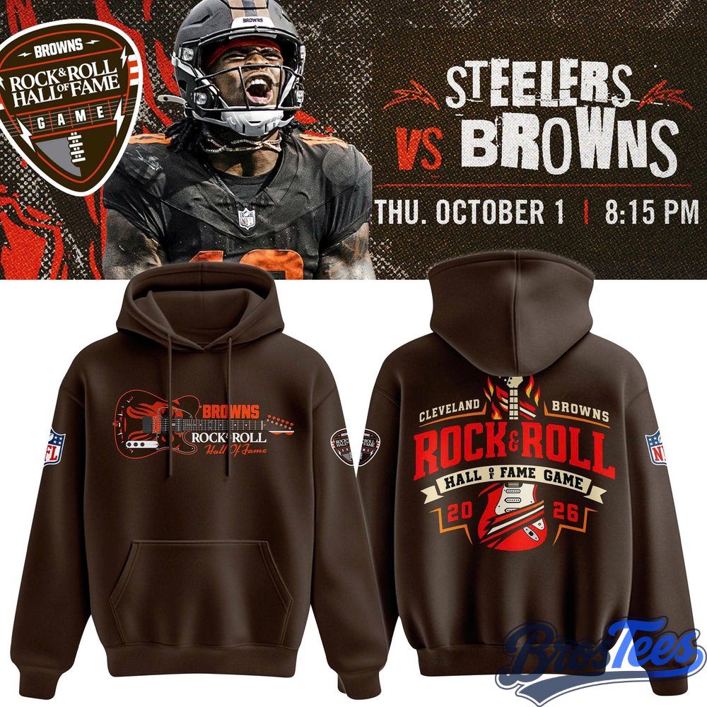 Cleveland Browns Rock and Roll Hall of Fame Game Hoodie