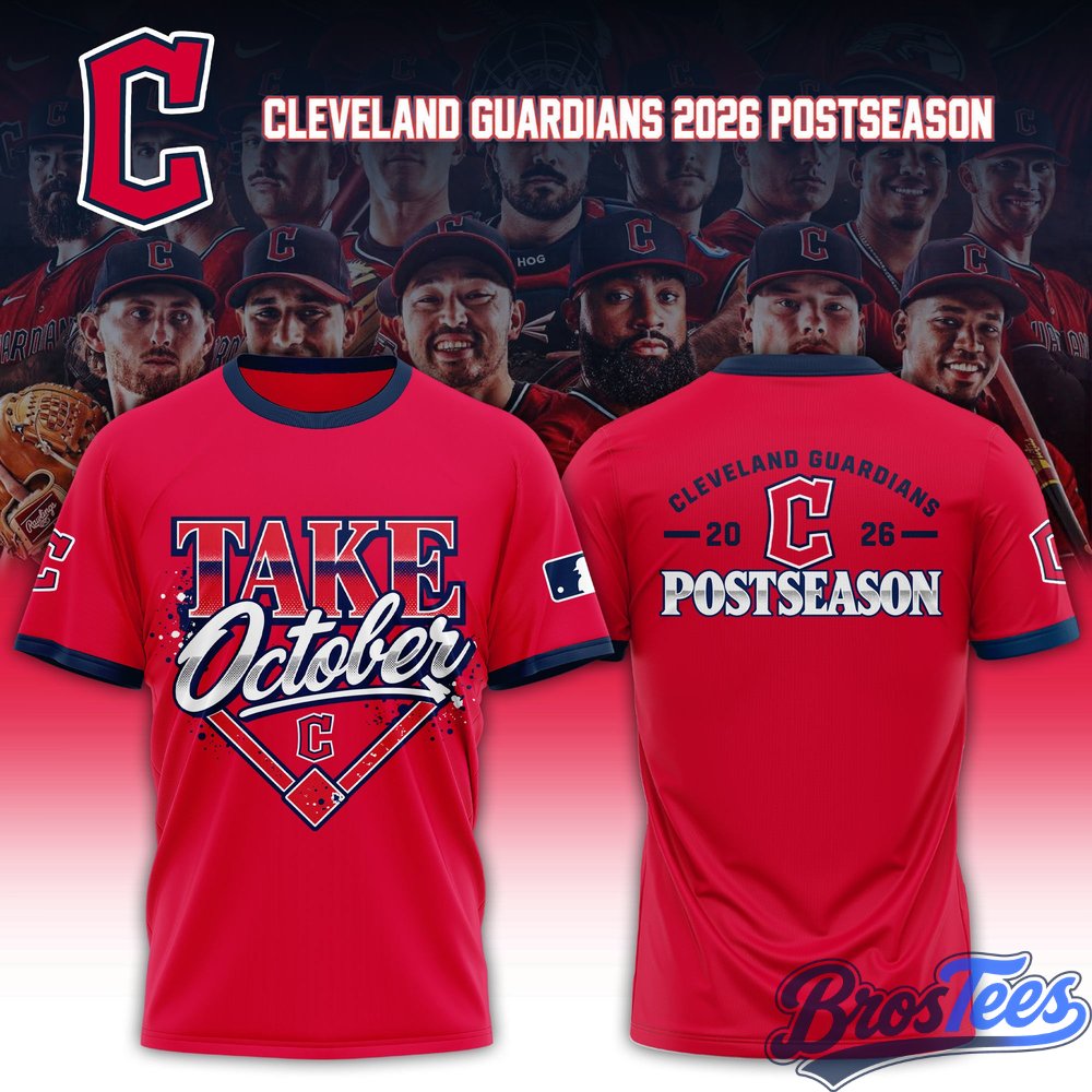 Cleveland Guardians 2026 Take October Shirt